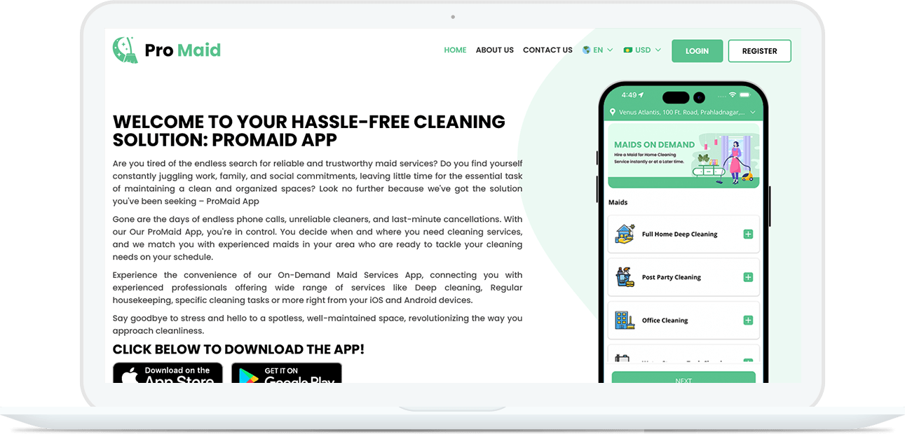 Uber for Home Cleaning House Cleaning App like Uber