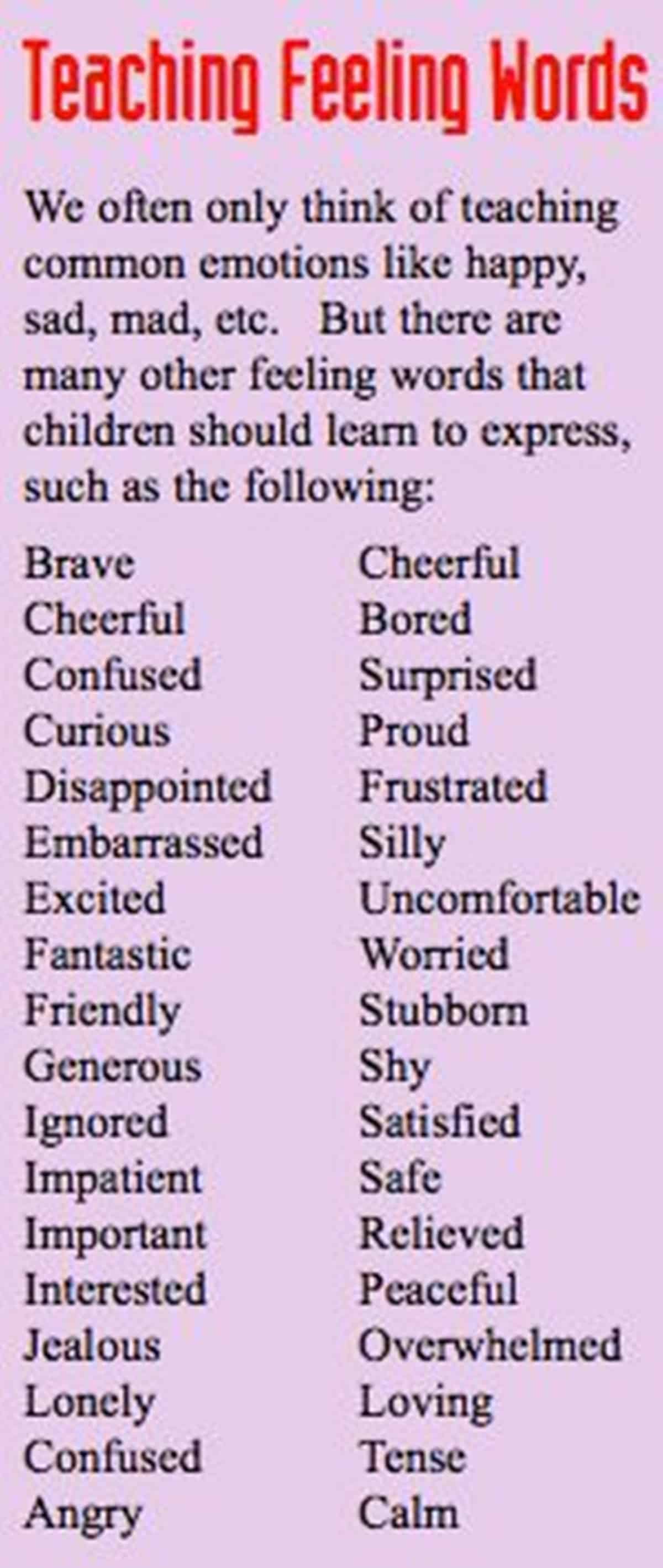 Useful Words and Phrases to Describe How You Feel in English ESLBuzz Learning English