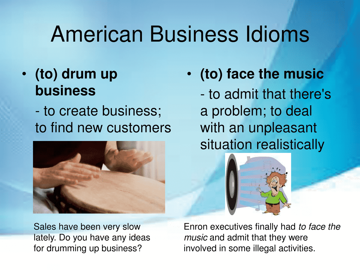 40 Useful Business Idioms Used in the American Workplace ESLBuzz