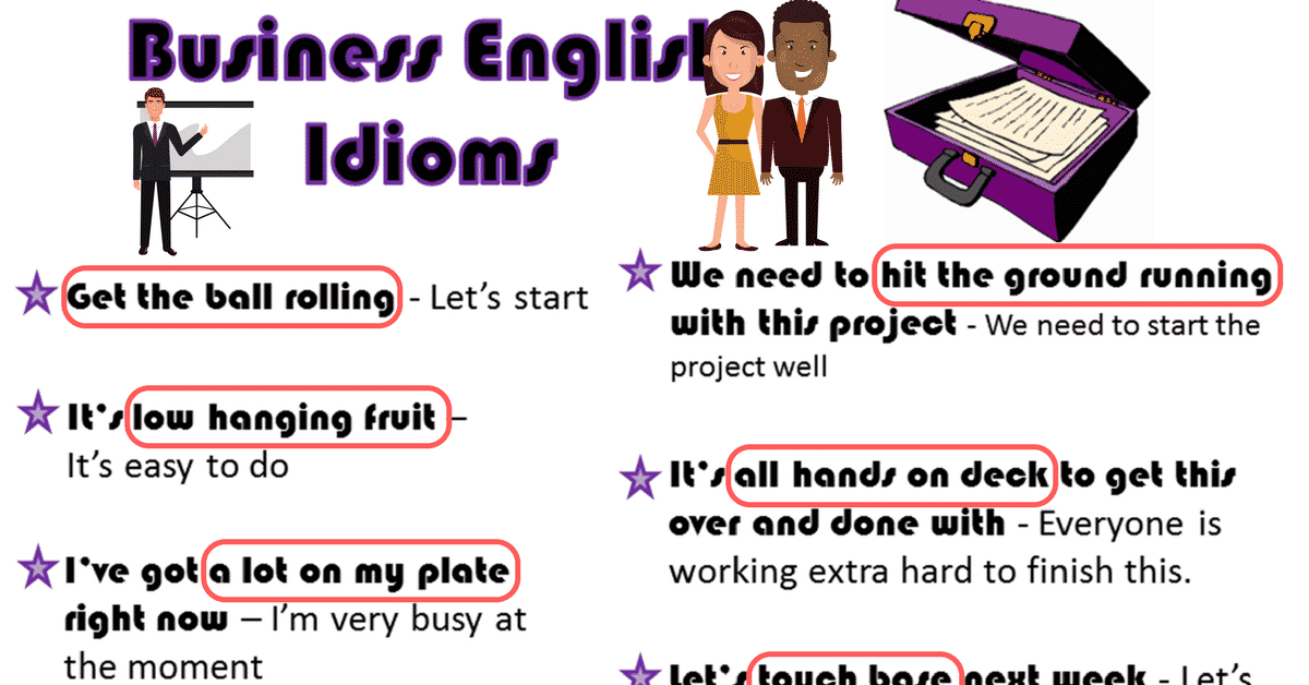 20 Useful Business Idioms and Phrases with Meaning & Examples ESLBuzz