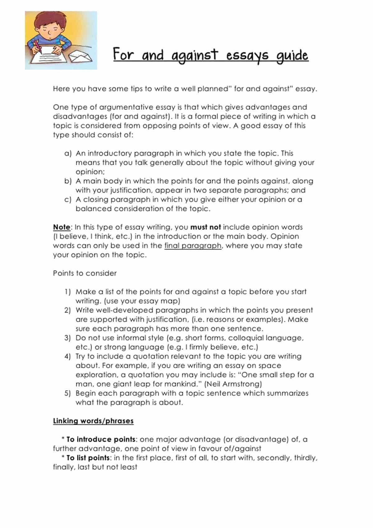 StepByStep Guide to Essay Writing ESLBuzz Learning English