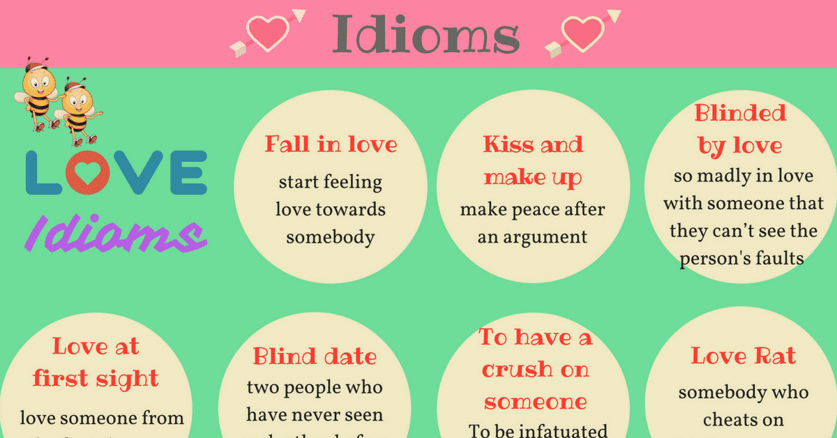 20 Fantastic Idioms about LOVE ESLBUZZ