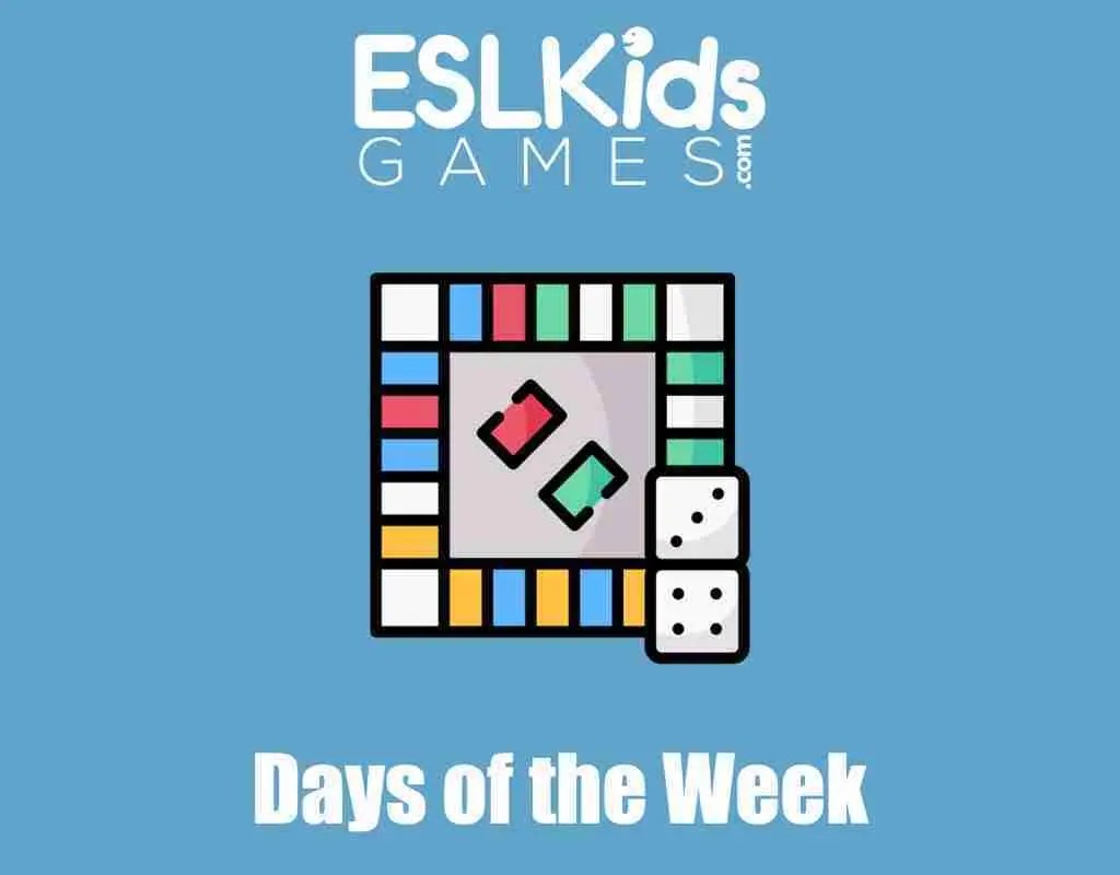 Days of the Week ESL Kids Games