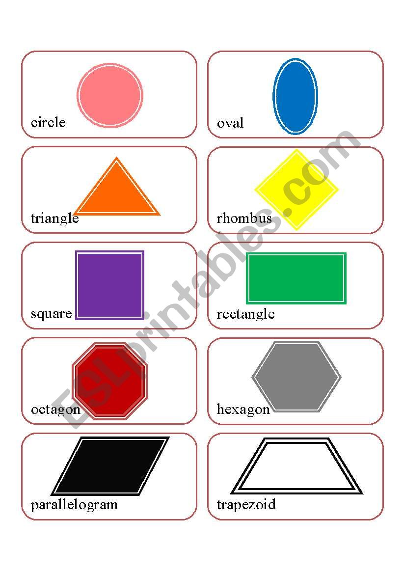Basic Shape Chart