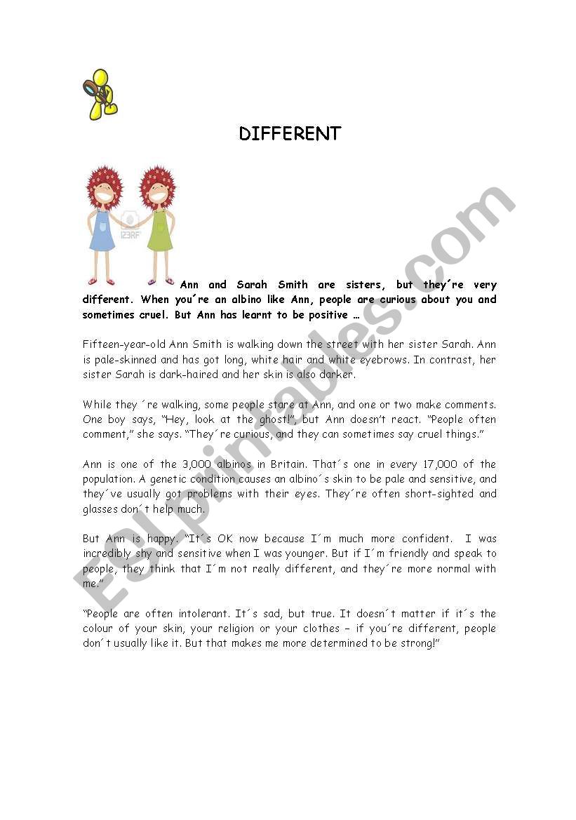 Different Types Of Worksheets