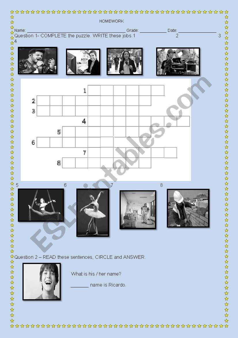 Homework ESL worksheet by SulaUlhoa