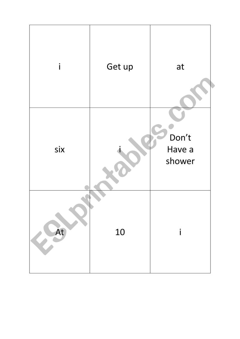 simple present snap ESL worksheet by Paula Olmos