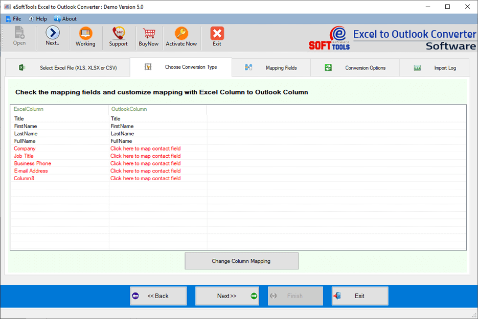 Know How to Transfer Excel Contacts to Outlook PST, VCF, MSG file