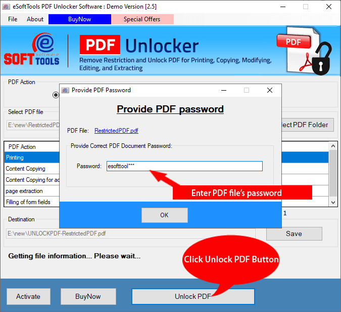How to Remove Password Protection from PDF files?