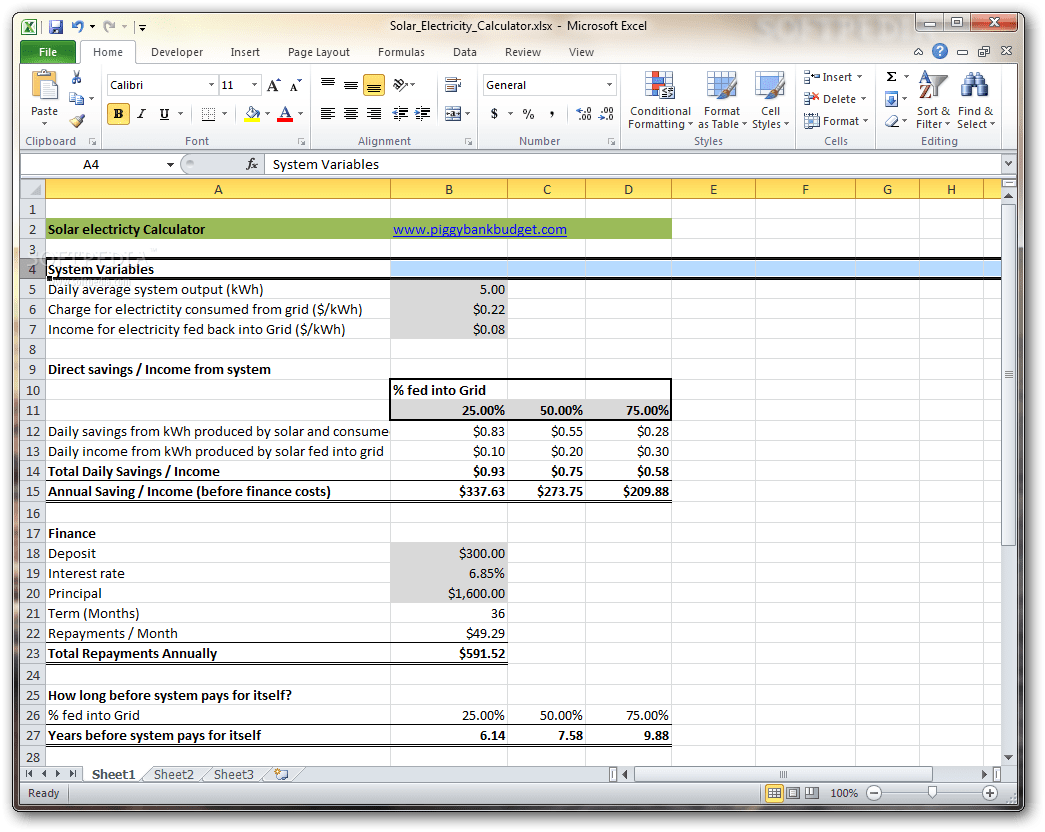 SolarElectricityCalculator_1