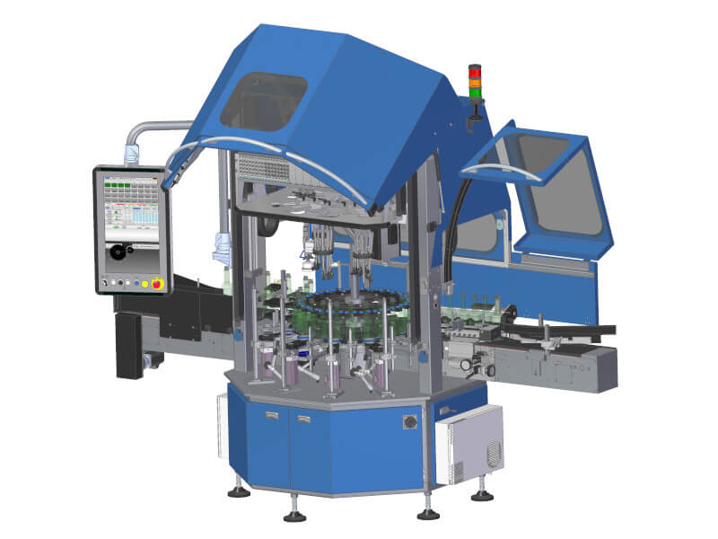 GSMneo container glass inspection machine Esomatec GmbH