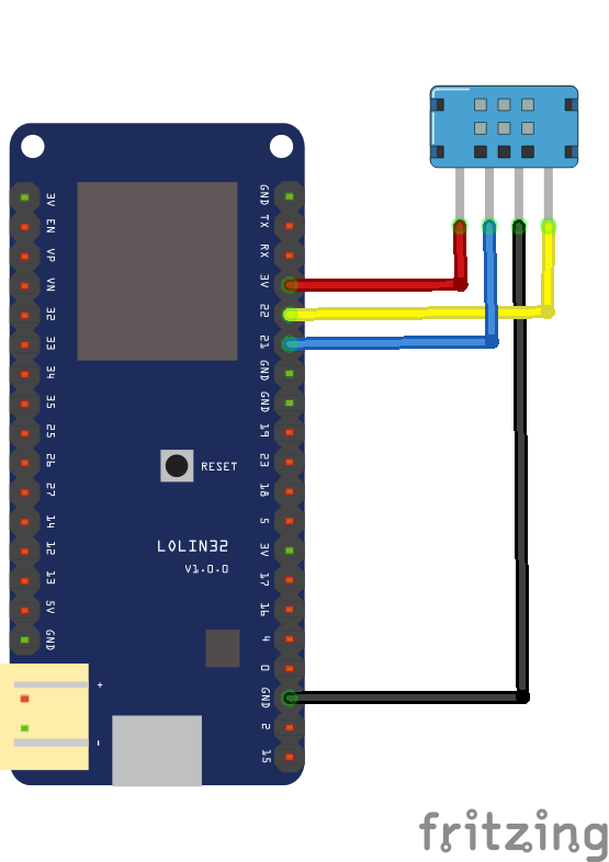 DHT12 humidity temperature sensor and ESP32 example ESP32 Learning
