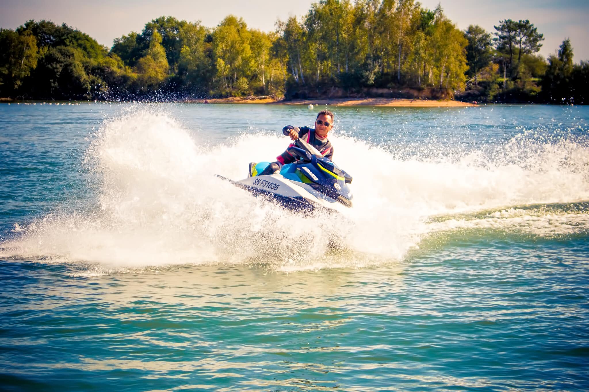 Pilotage d’un Jetski sur circuit Espace Quilly
