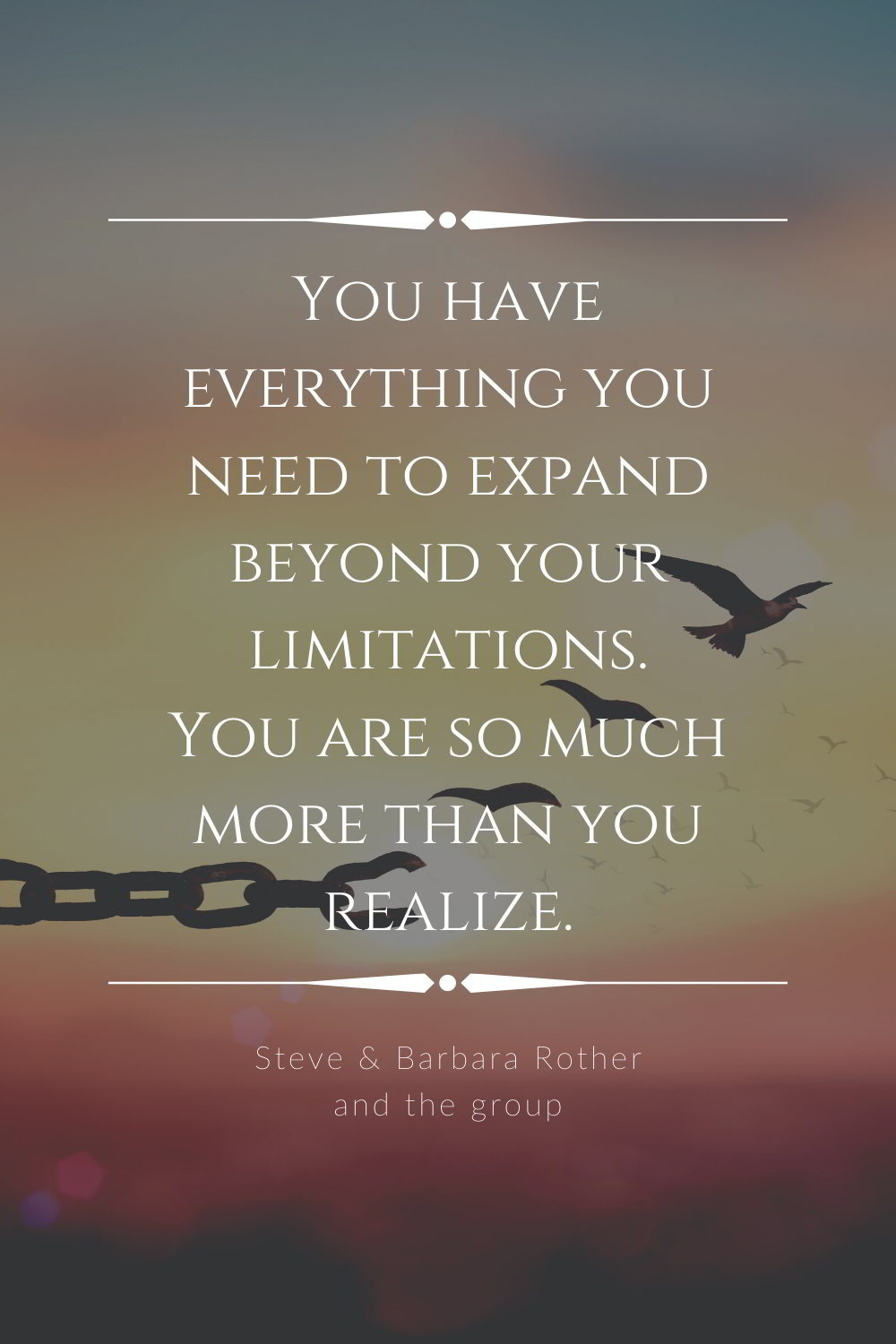 You have everything you need Quotes by Steve & Barbara Rother and the(04)