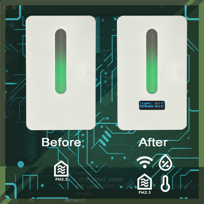 IKEA Vindriktning Air Quality Sensor in Home Assistant ESP32