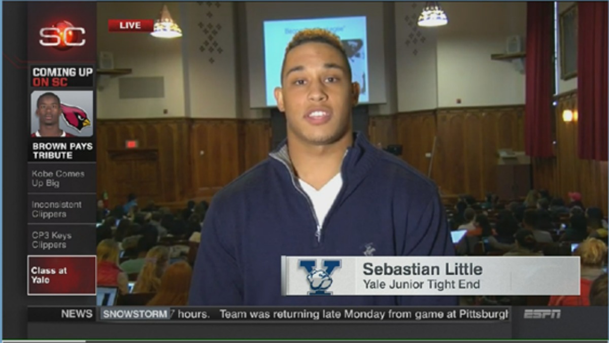 Little goes a long way for SportsCenter's Harvard/Yale coverage ESPN Front Row