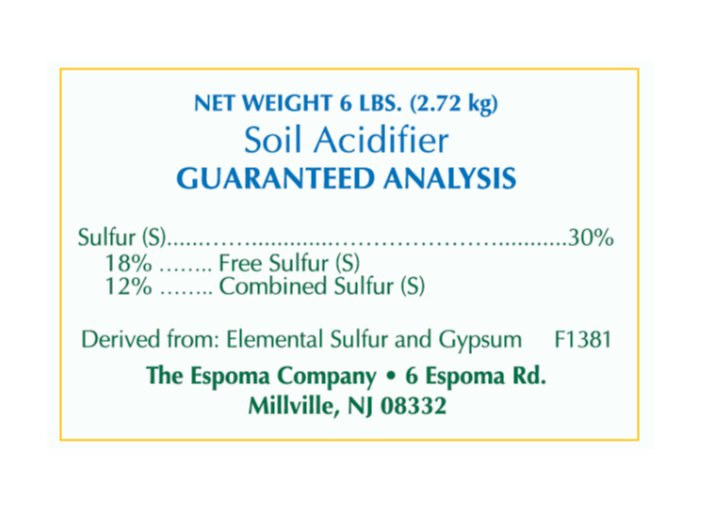 Espoma Organic Soil Acidifier Turns Hydrangeas Blue Espoma