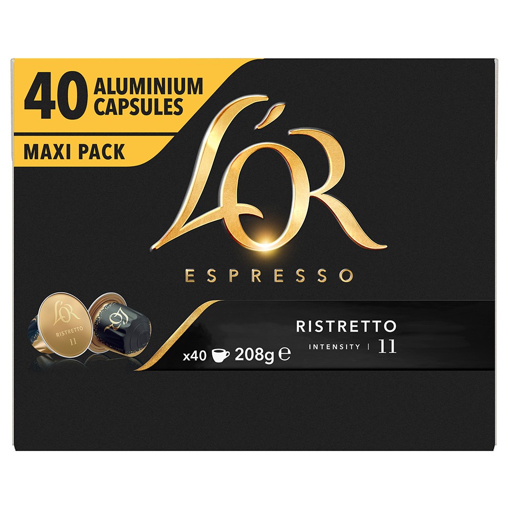 L'OR Ristretto 40 CAPS Espresso Club Egypt
