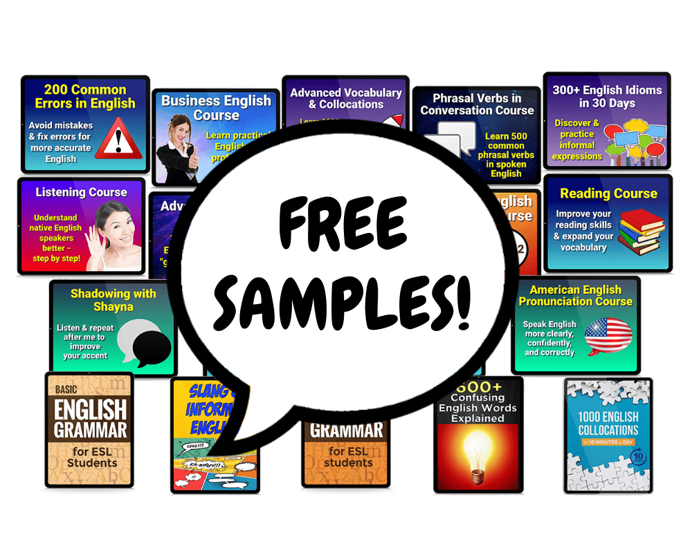Free Samples of EBooks & Courses Espresso English