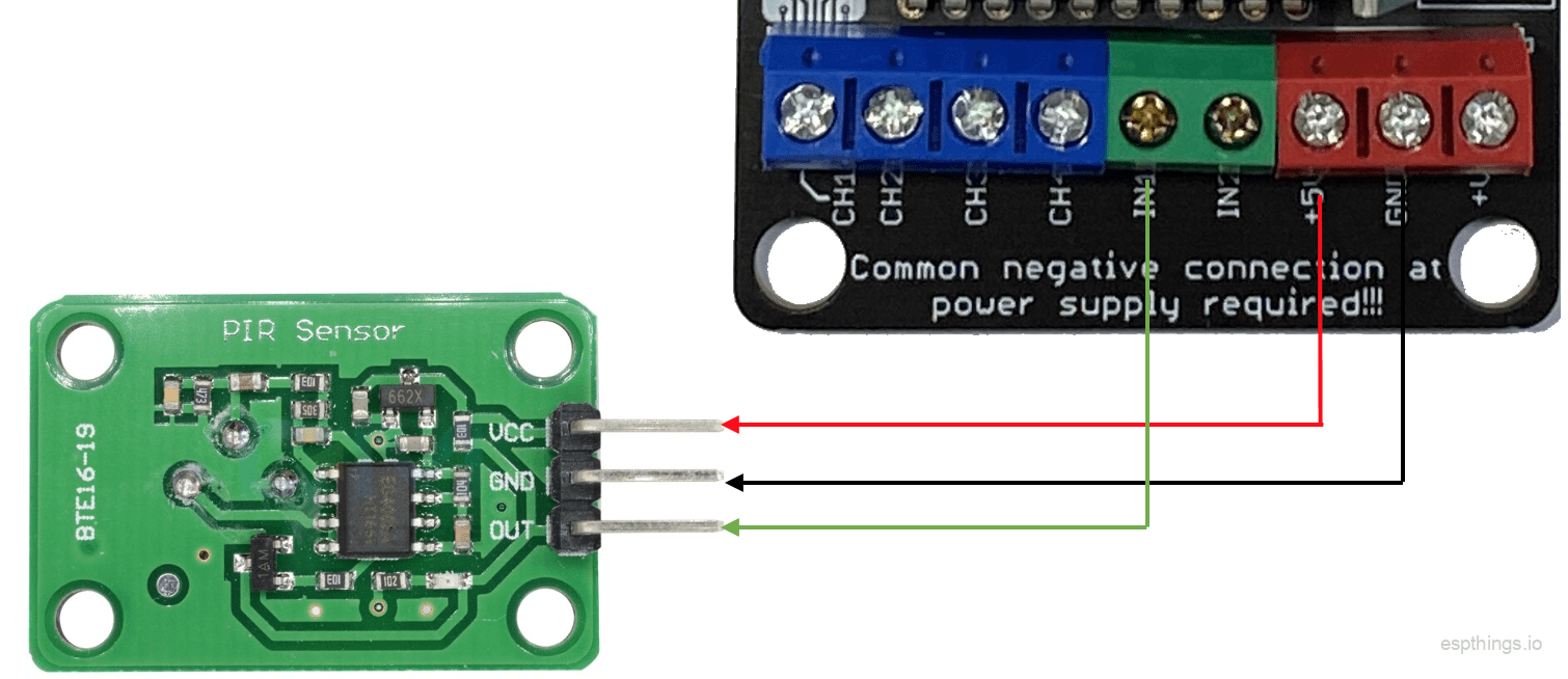 4 channel Digital LED controller ETDL01 espthings.io