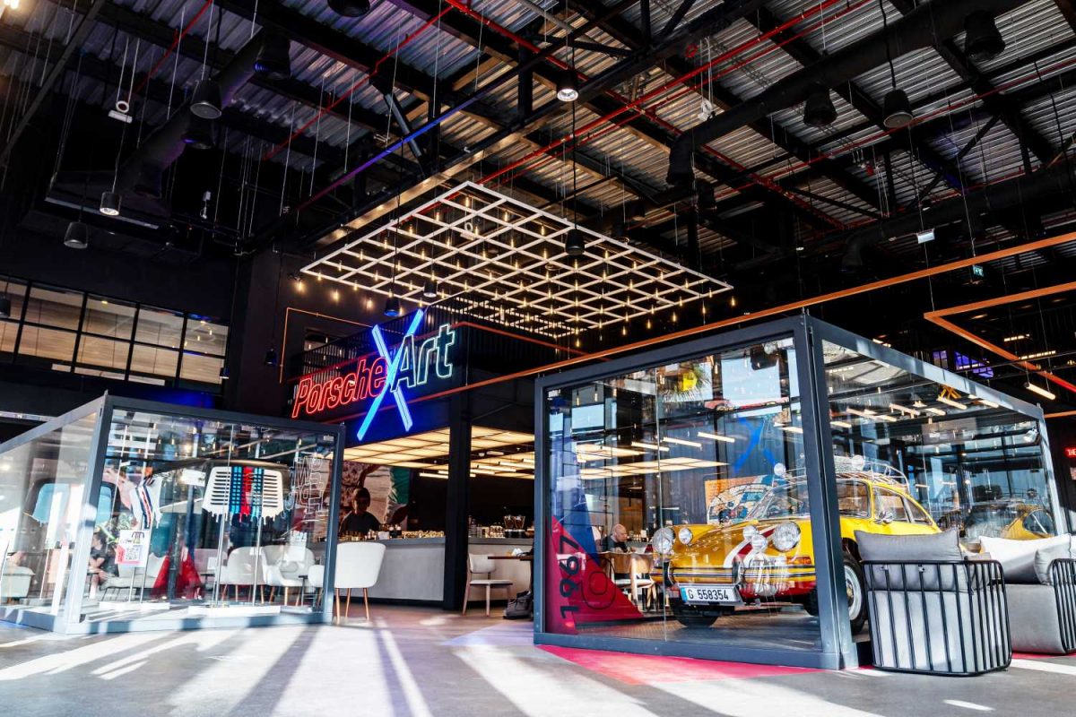 DRVN by Porsche Inside Dubai's new carlover café Esquire Middle