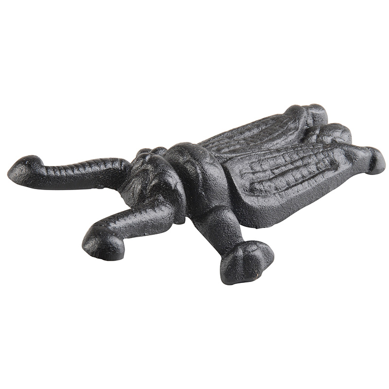 Beetle Boot Pull, Cast Iron, Black Esschert Design USA
