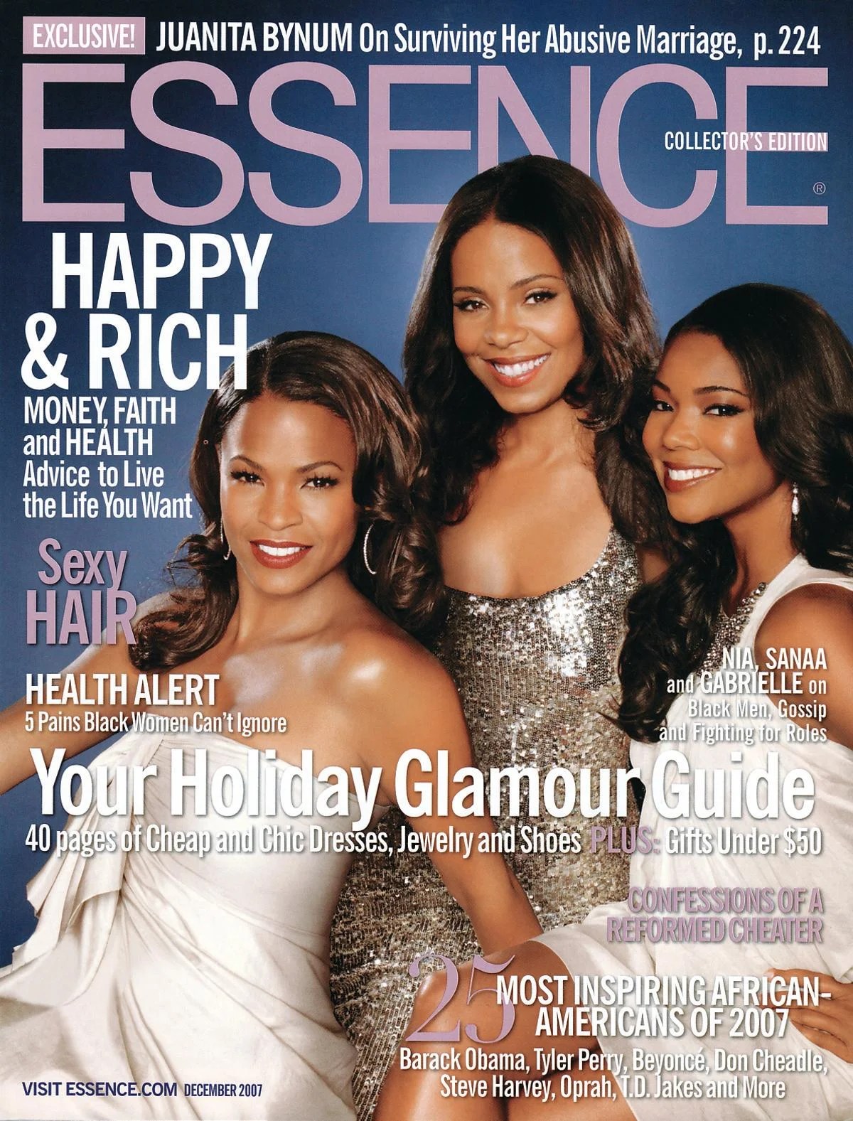 A Look At Nia Long's HeadTurning ESSENCE Covers Marking Her Three