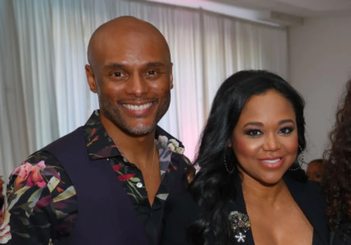‘I’m A Mom Now’ Judge Faith Jenkins And Kenny Lattimore(011)