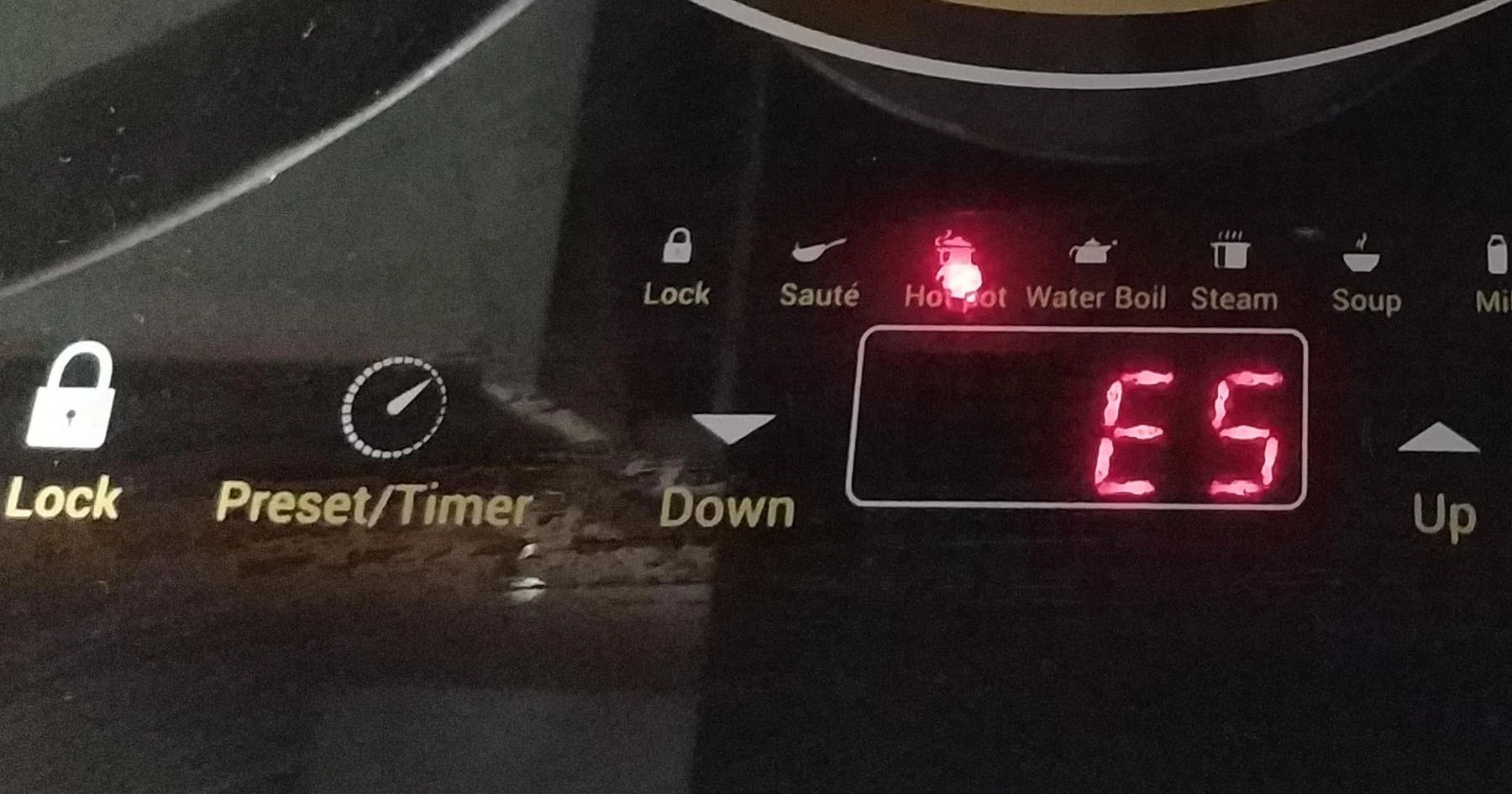 Induction Cooktop Error Code List By Brand