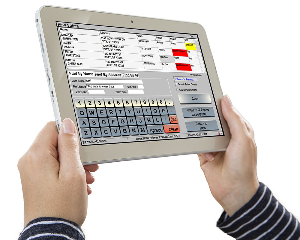 Microsoft Explores Our ExpressPoll Electronic Pollbook Solution In A