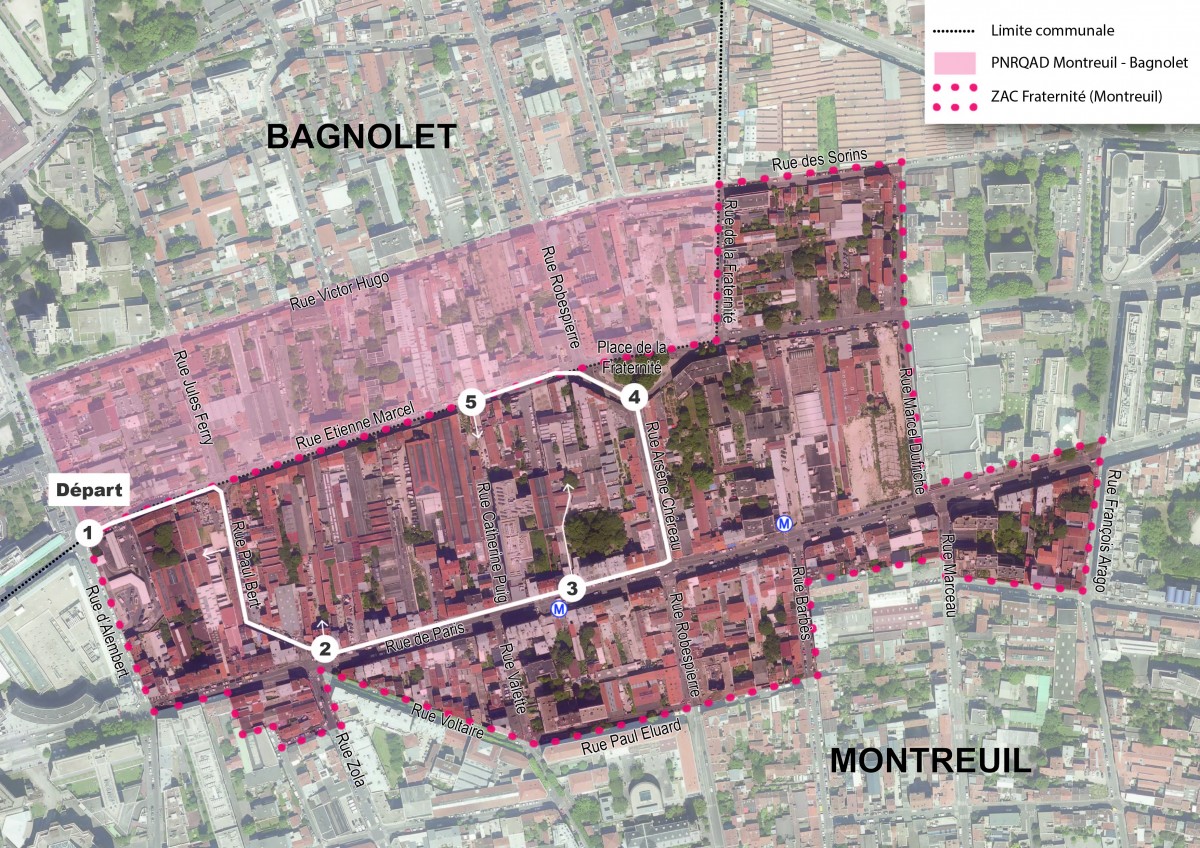 Baladecitoyenne sur la transformation du quartier Fraternité Est