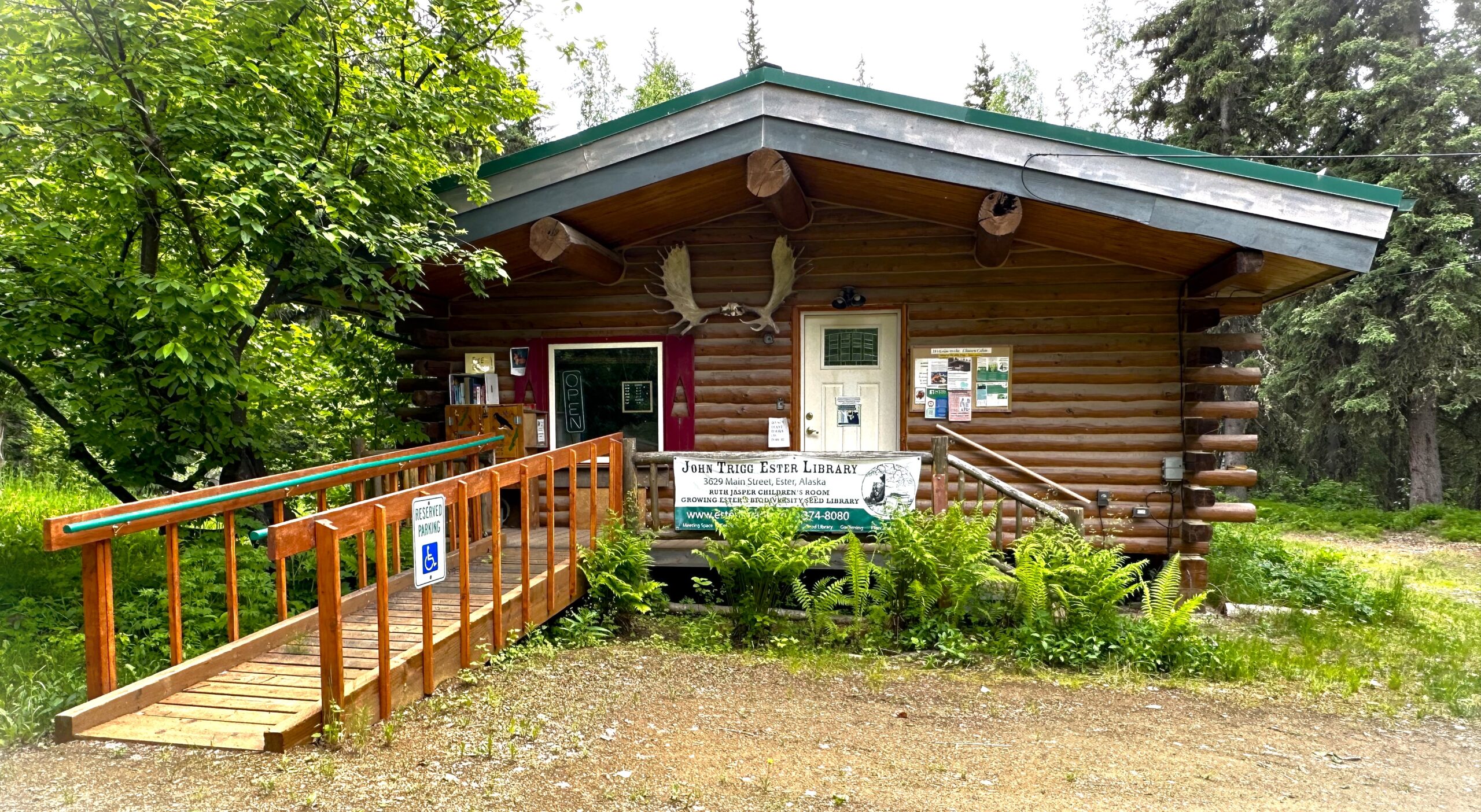 Ester Library A community library in the village of Ester, Alaska
