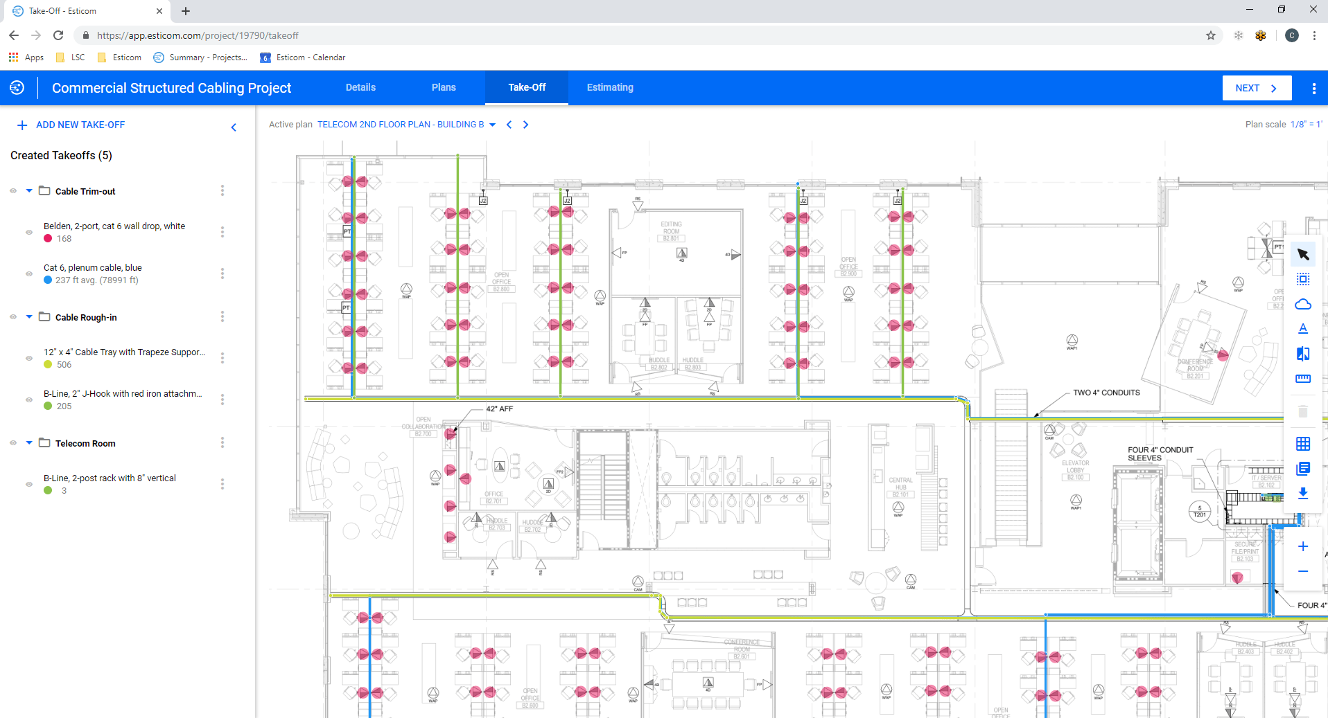 CloudBased Structured Cabling Estimating Software