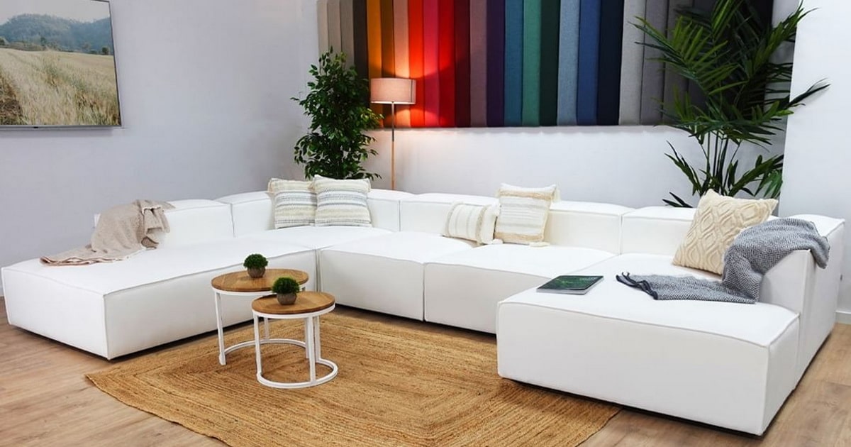 Sofás modulares la clave para conseguir un salón funcional y con estilo