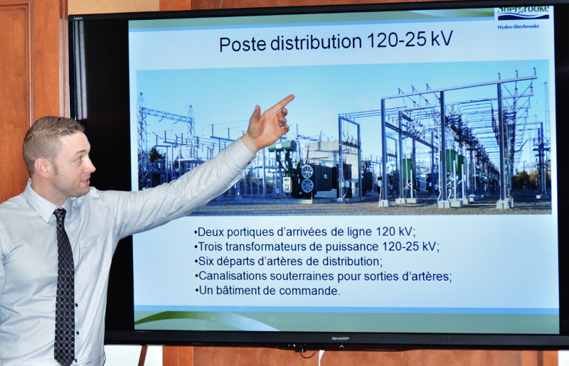 HydroSherbrooke 32,5M pour un 4e poste de distribution ACTUALITÉS