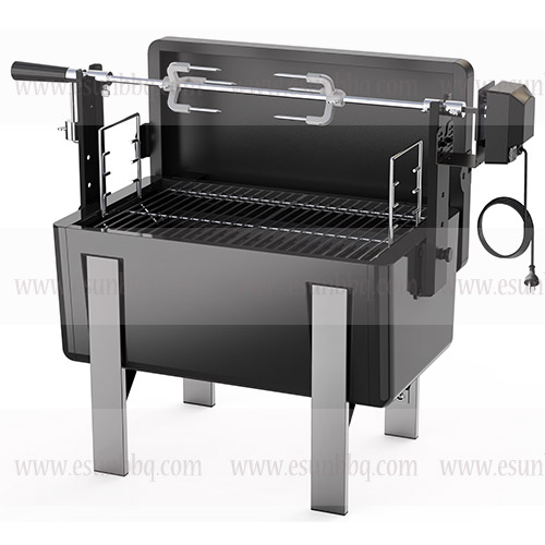 Rotisserie Charcoal Grill