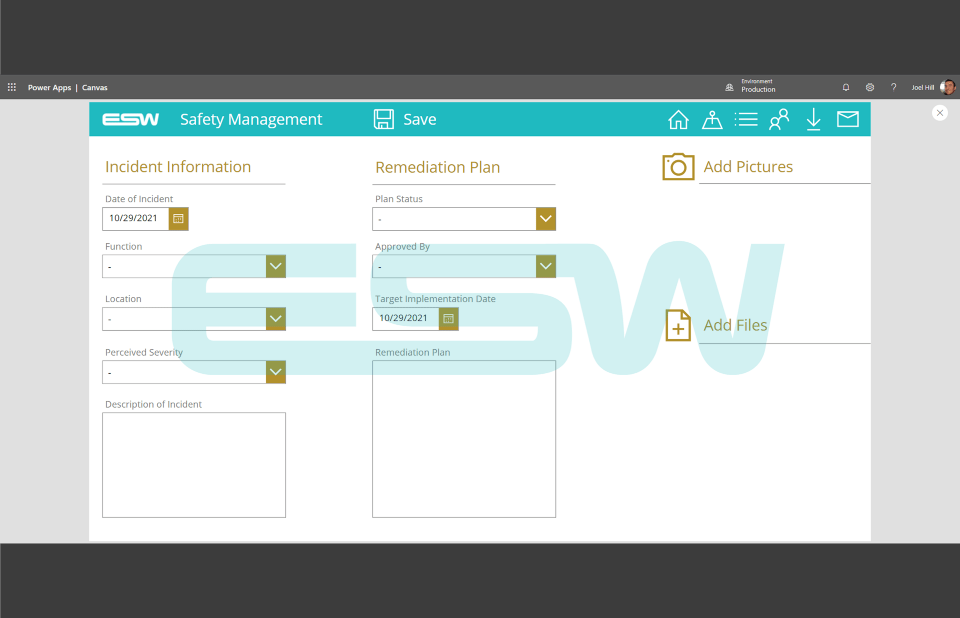 Manufacturing Safety Management App by eSoftware Associates