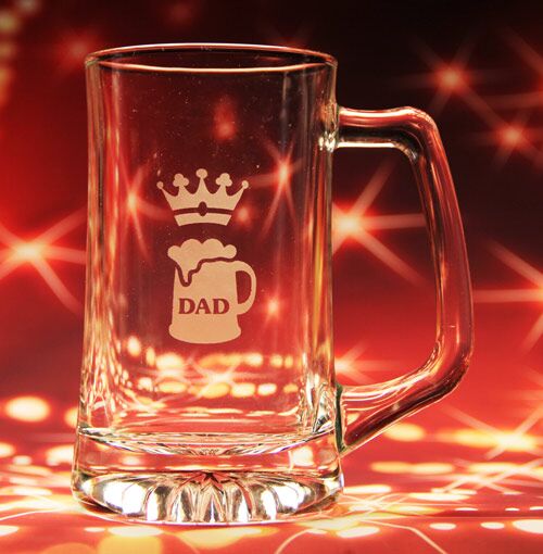 King Beer and Queen Wine Glass Etching Supplies