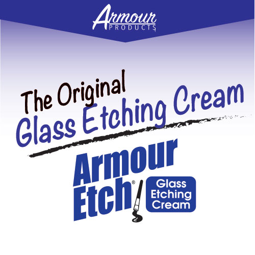 Armour Etch Glass Etching Cream Instructions Glass