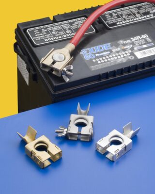 BATTERY POST TERMINALS LEAD-FREE AND READY FOR TERMINATION - ETCO