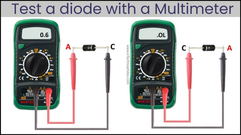 How to Test a Diode Using a Multimeter?(2 Methods)