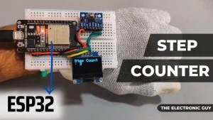 Step Counter Using ESP32 and ADXL345 With Webserver