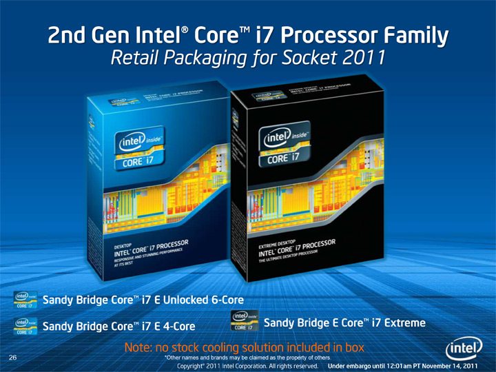 Intel Core i7 3960X Extreme Edition CPU Processor Review