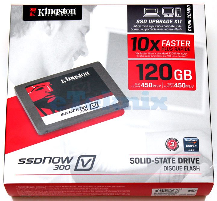 Kingston SSDNow V300 120GB SSD Review eTeknix