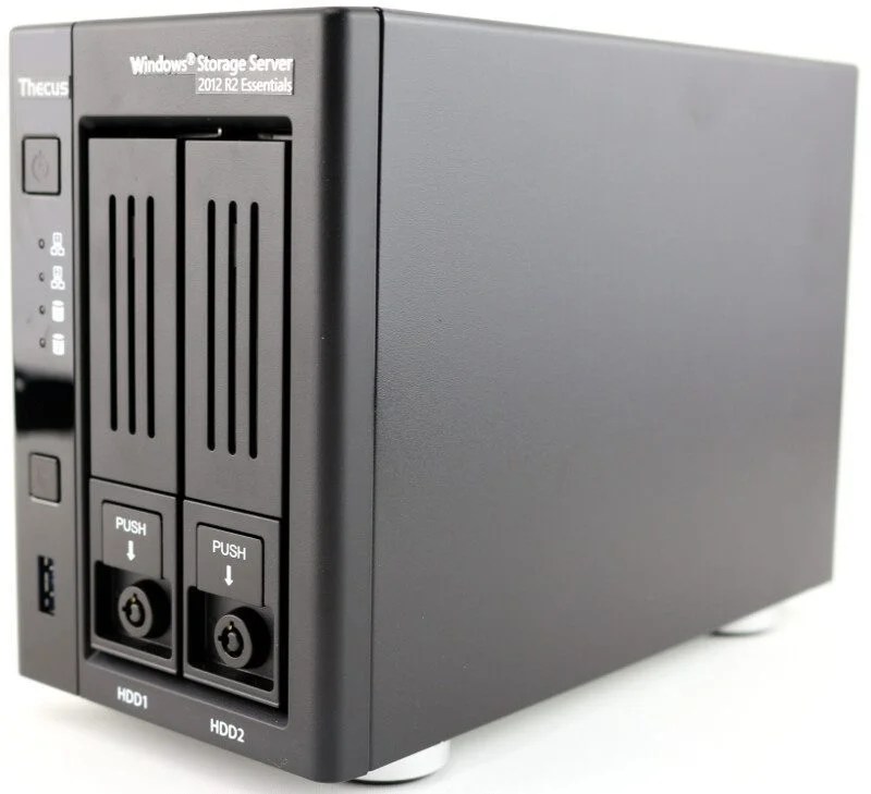 Thecus W2810PRO 2Bay WSS SMB NAS Review eTeknix