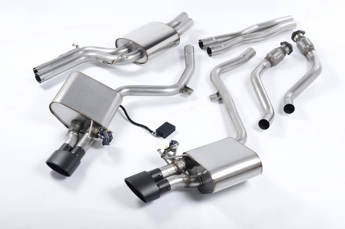 Milltek ValveSonic Front X Pipe (Louder) Exhaust System w/ Polished