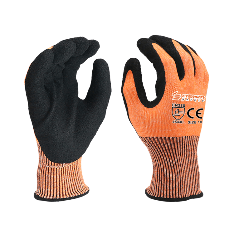 HPPE Cut Resistant Safety Gloves Sandy Finish Eternity Safety