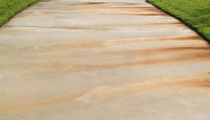 What Causes Rust Stains on Concrete? Ethan's Roof & Exterior Washing
