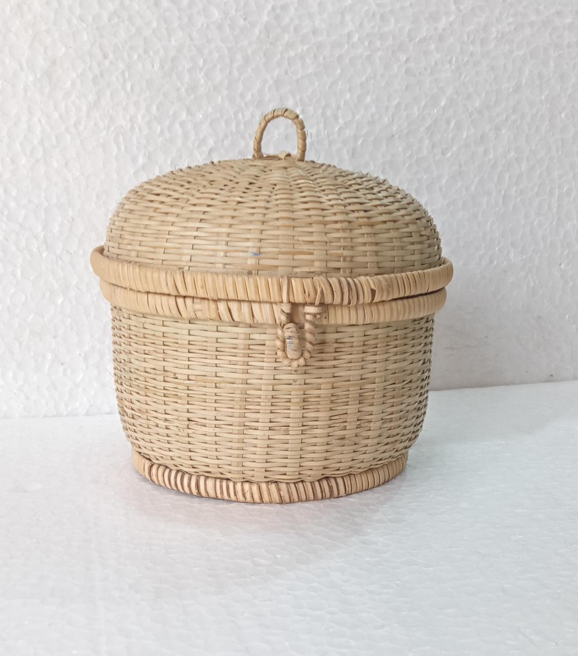 Green Bamboo Box with Lid ETHICA ONLINE