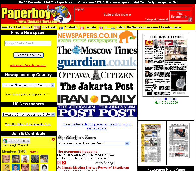 Read More than 6000 Online Newspapers for Free! Etiole